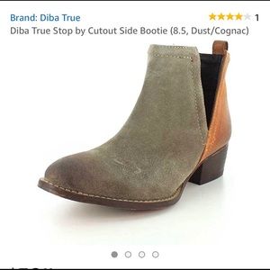 Diba True Stop By cutout booties